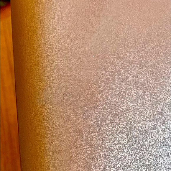 Thomas & Wynter Ginger Brown Vegan Leather Laptop Portfolio Bag - Picture 9 of 11